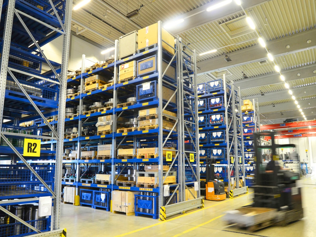 Eclairage LED - Halle industrielle